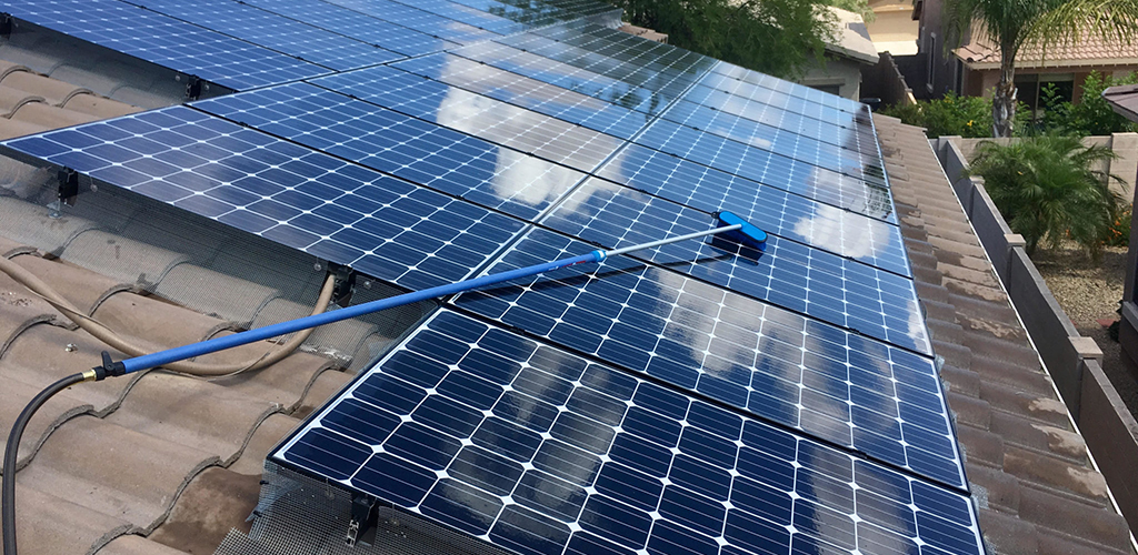 How to clean the solar cell sheet